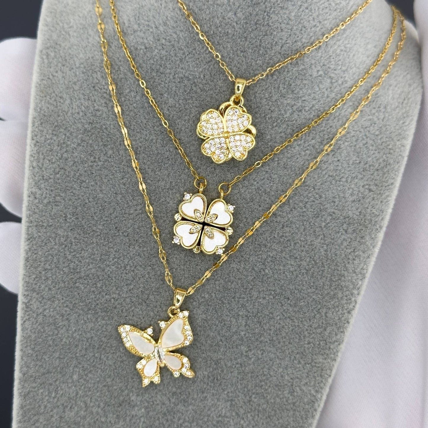 18K gold plated Stainless steel necklace, Intensity 88369-0