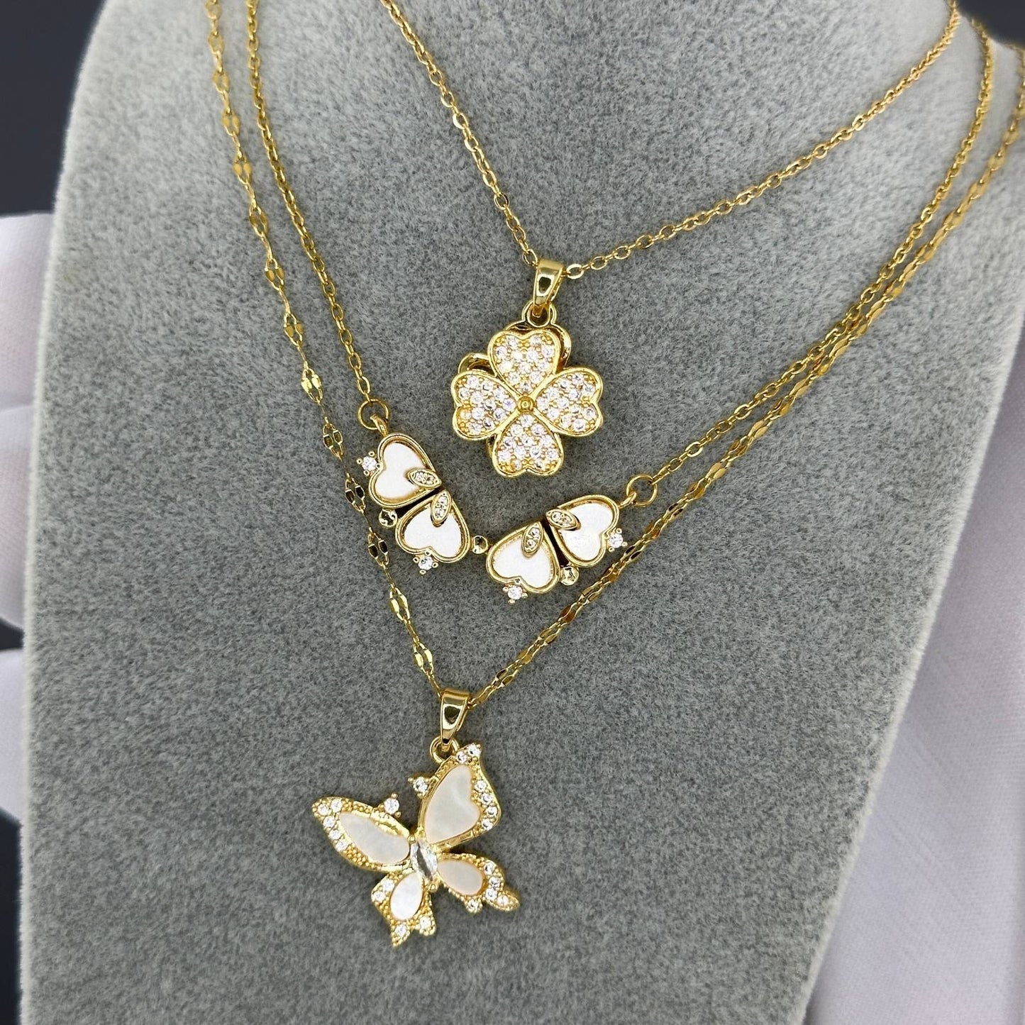 18K gold plated Stainless steel necklace, Intensity 88369-0