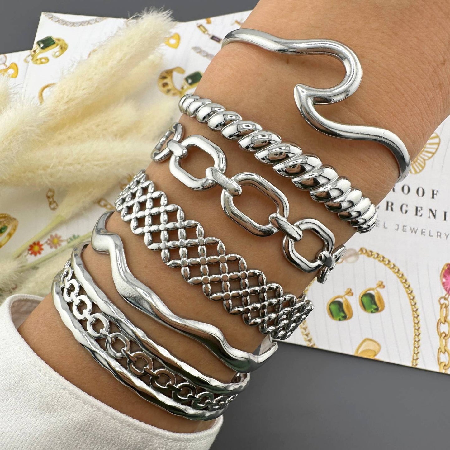 Stainless steel bracelet, Intensity 88671-0