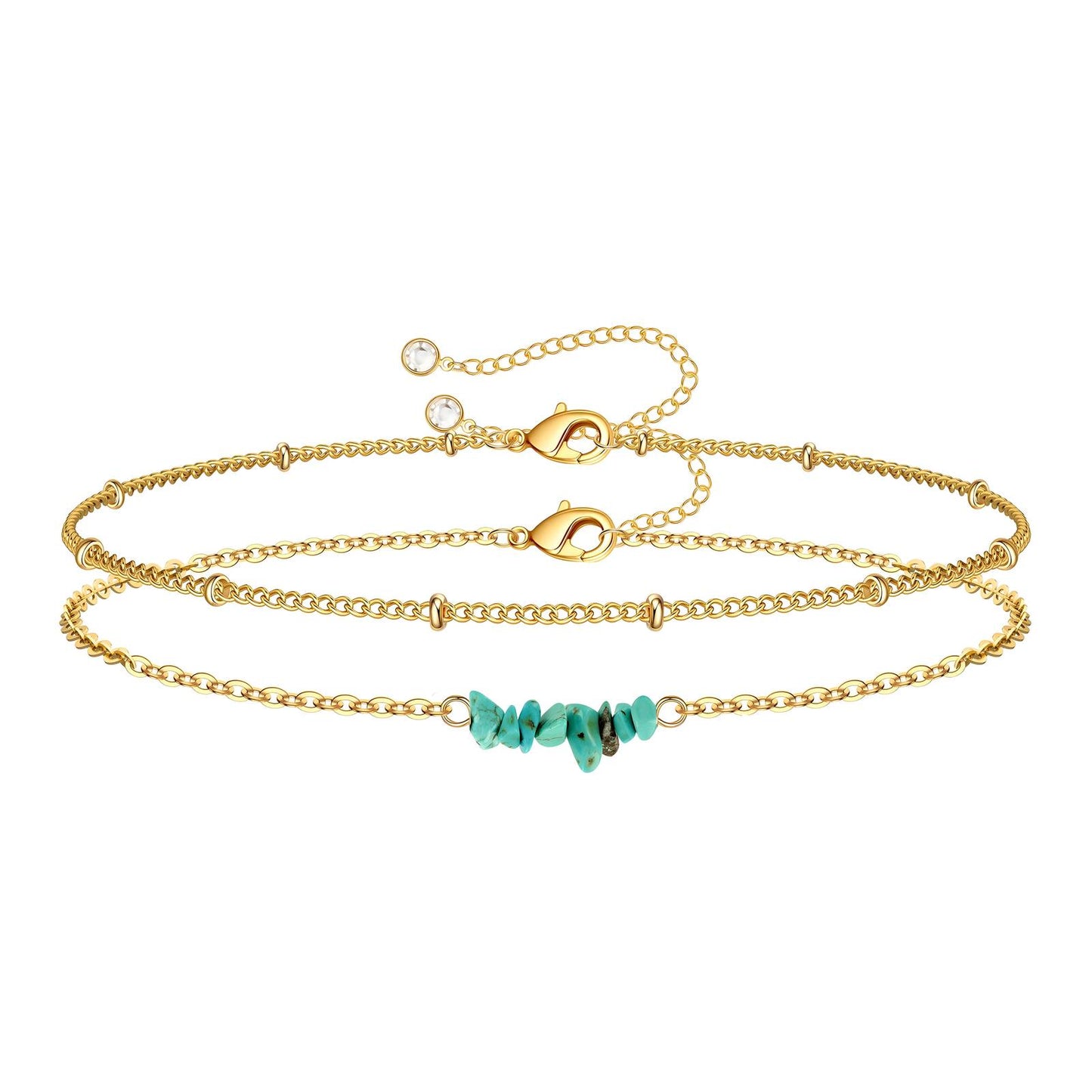 18K gold plated Stainless steel bracelet, Intensity 87161-0