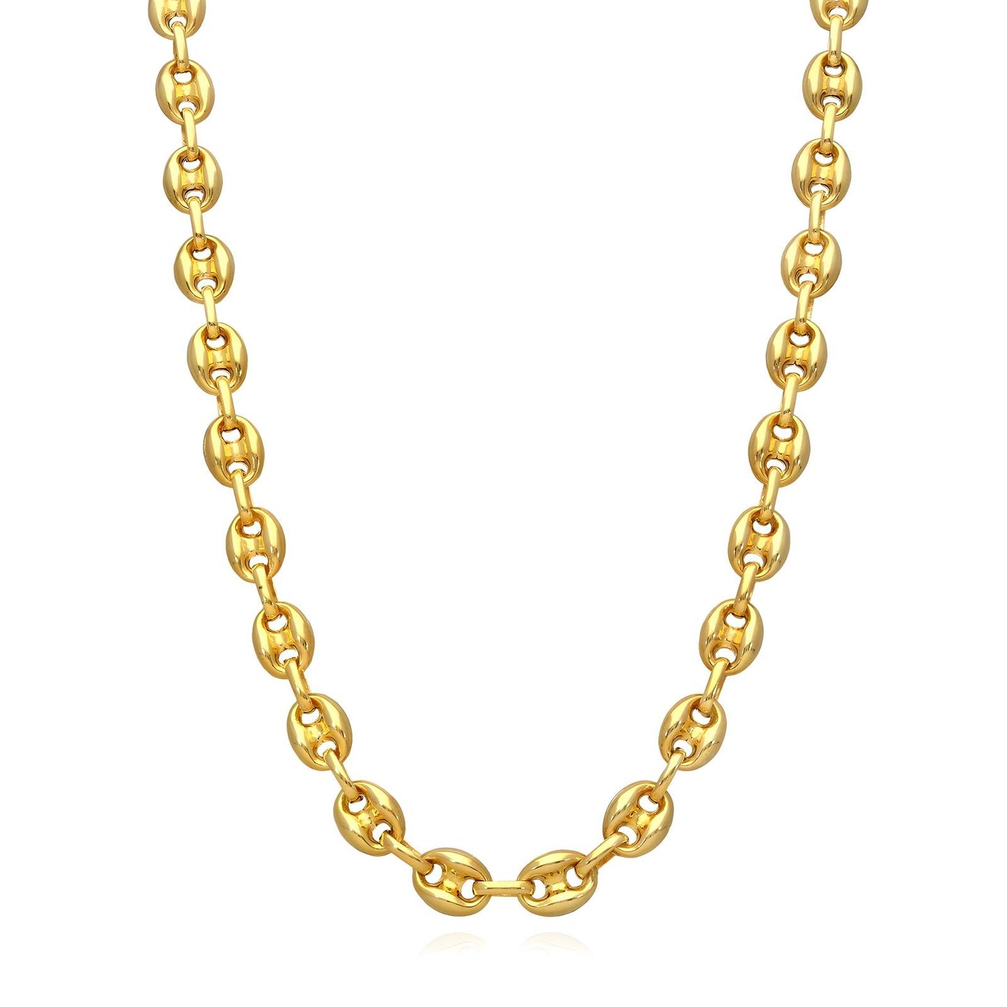 18K gold plated Stainless steel necklace, Intensity 87349-0