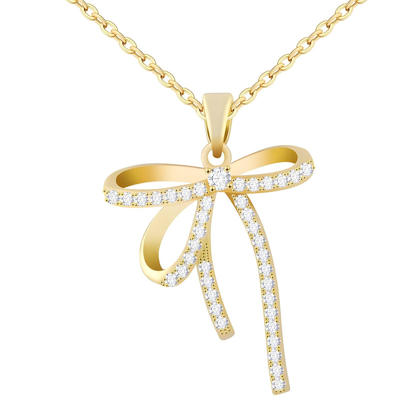 18K gold plated Stainless steel necklace, Intensity 87358-0