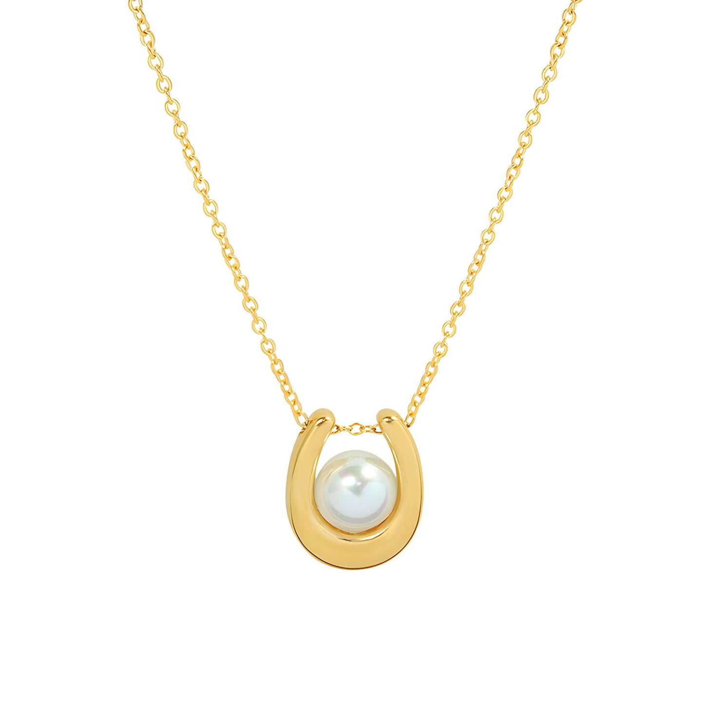 18K gold plated Stainless steel necklace, Intensity 87852-0