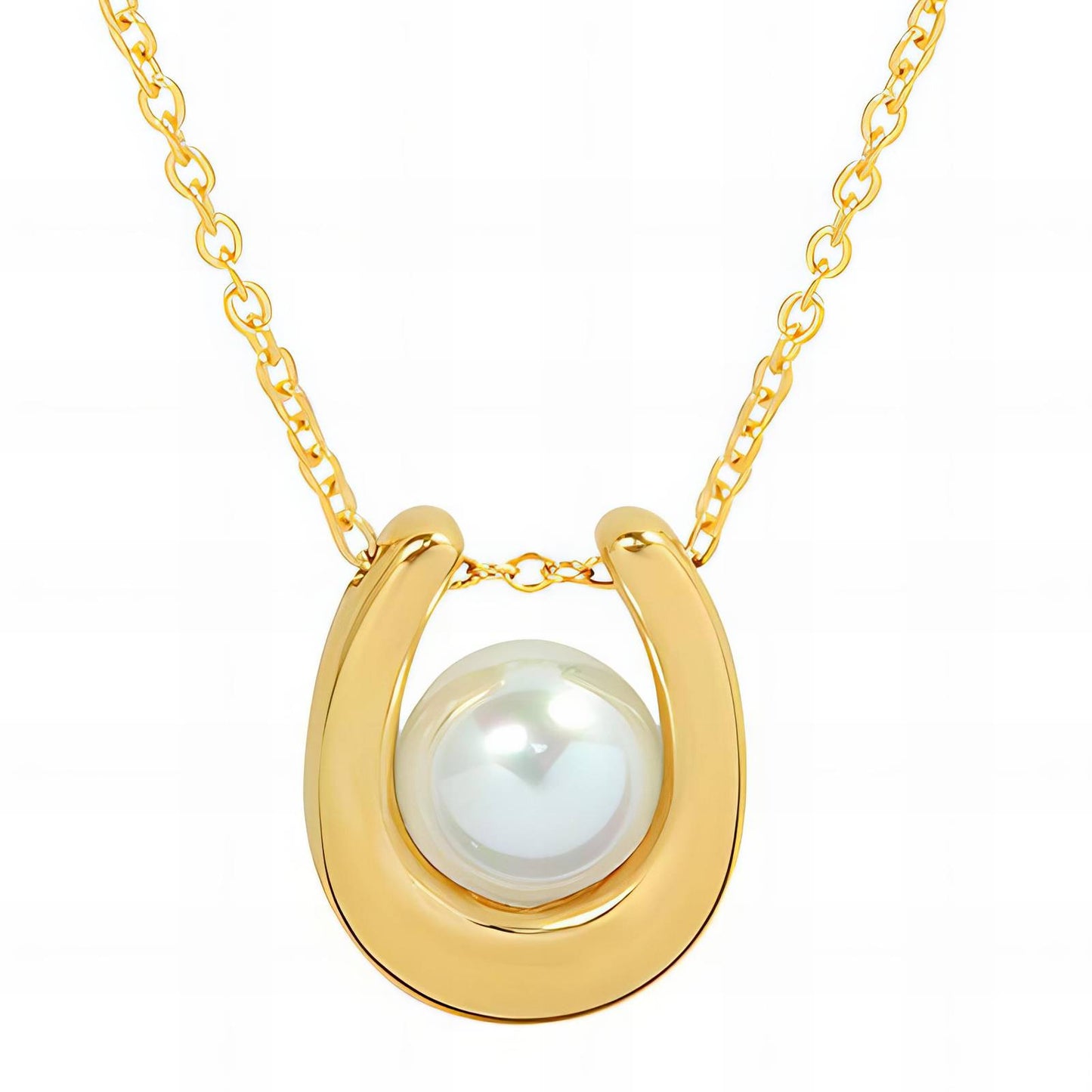 18K gold plated Stainless steel necklace, Intensity 87852-0