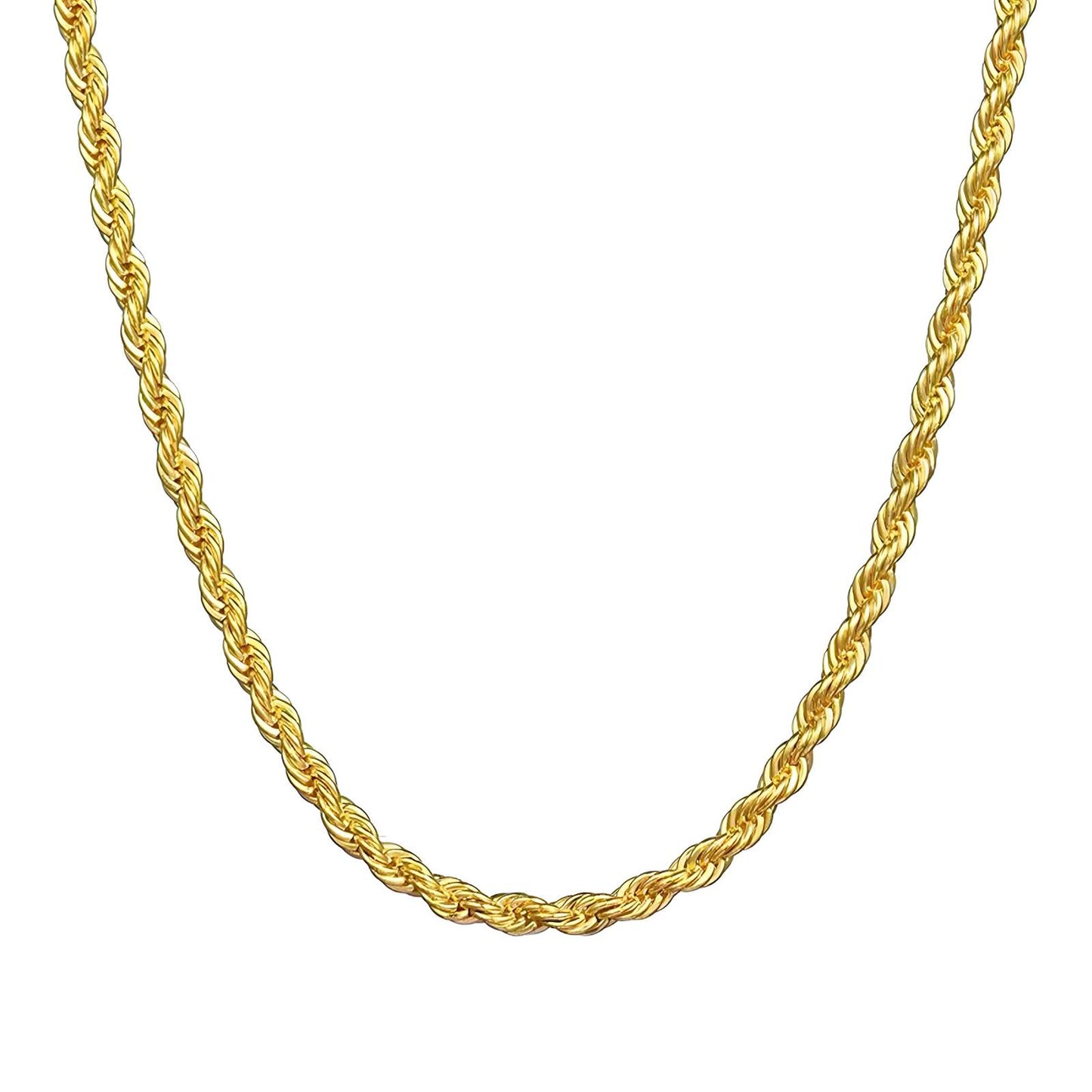 18K gold plated Stainless steel necklace, Intensity 88343-0