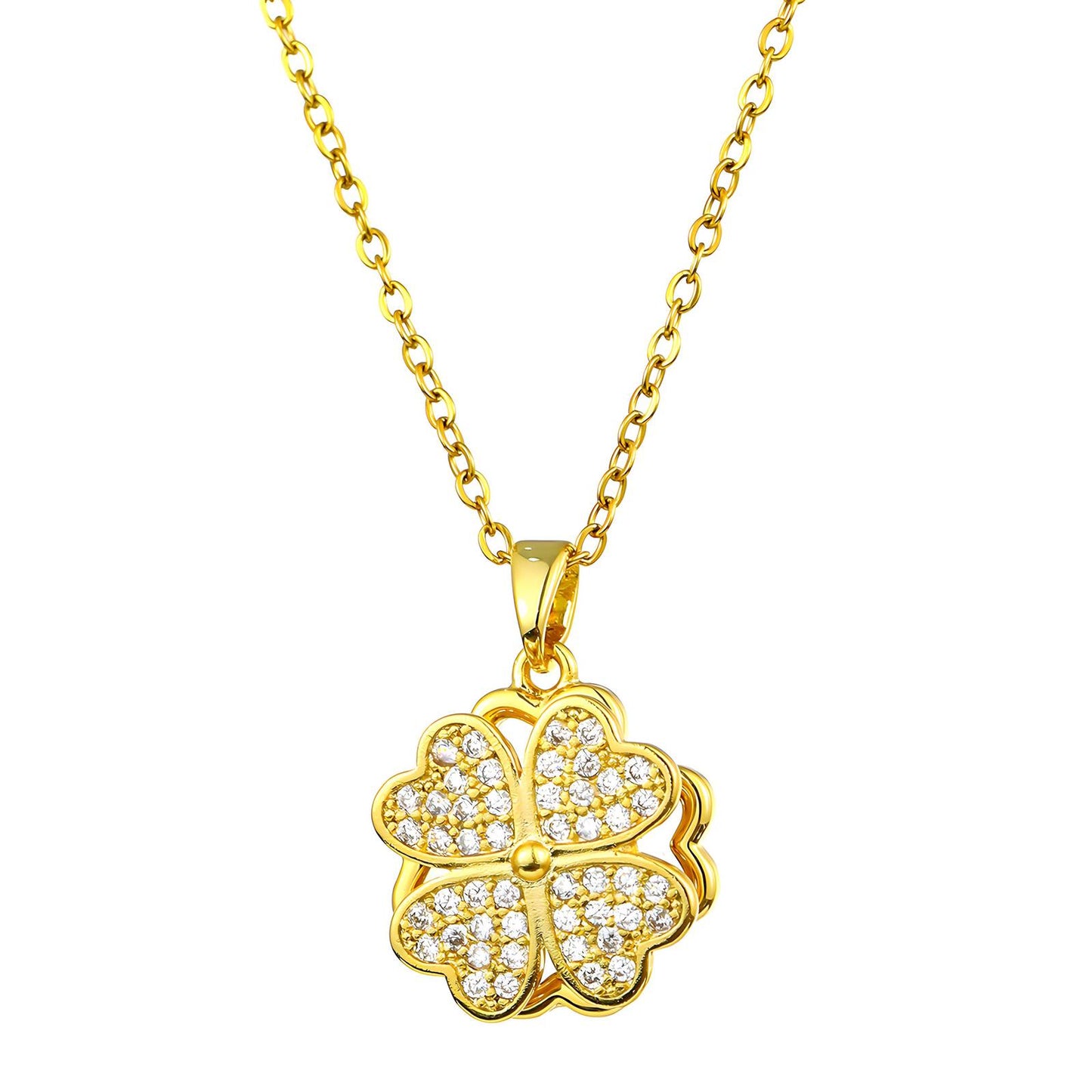 18K gold plated Stainless steel necklace, Intensity 88369-0