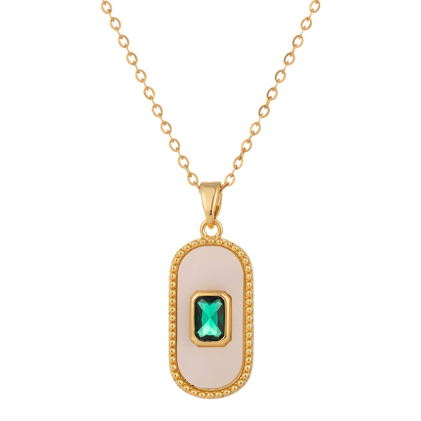 18K gold plated Stainless steel necklace, Intensity 88400-0