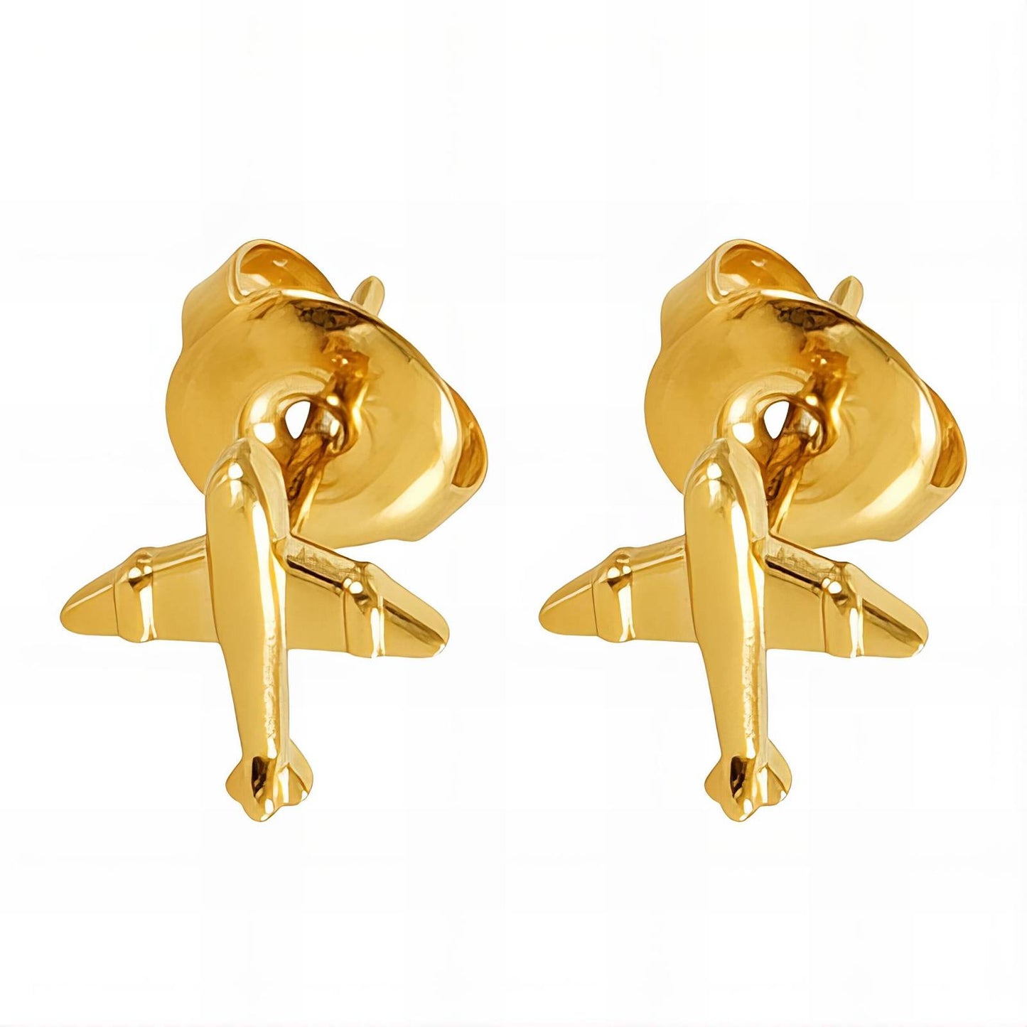 18K gold plated Stainless steel earrings, Intensity 89264-0