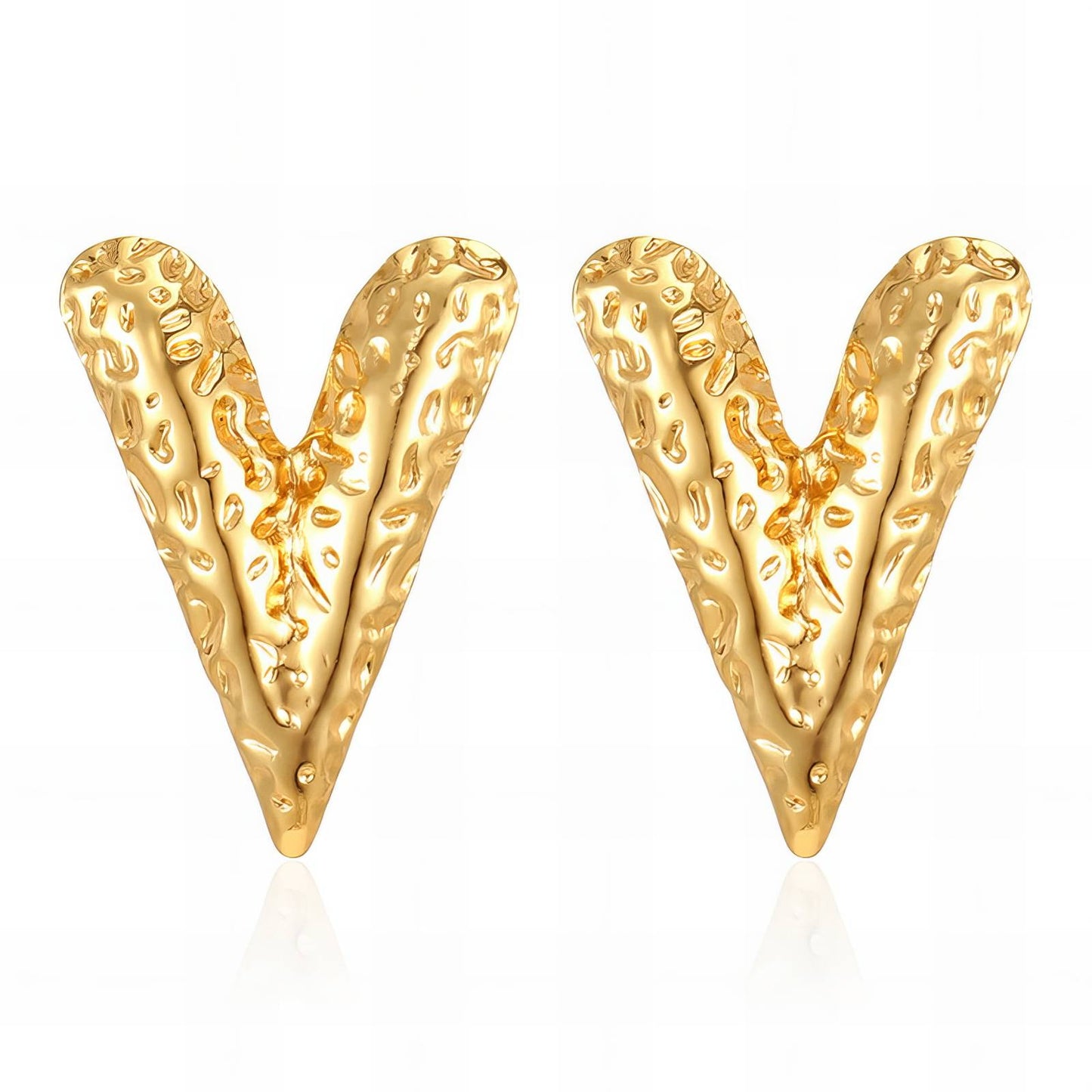 18K gold plated Stainless steel earrings, Intensity 89571-0