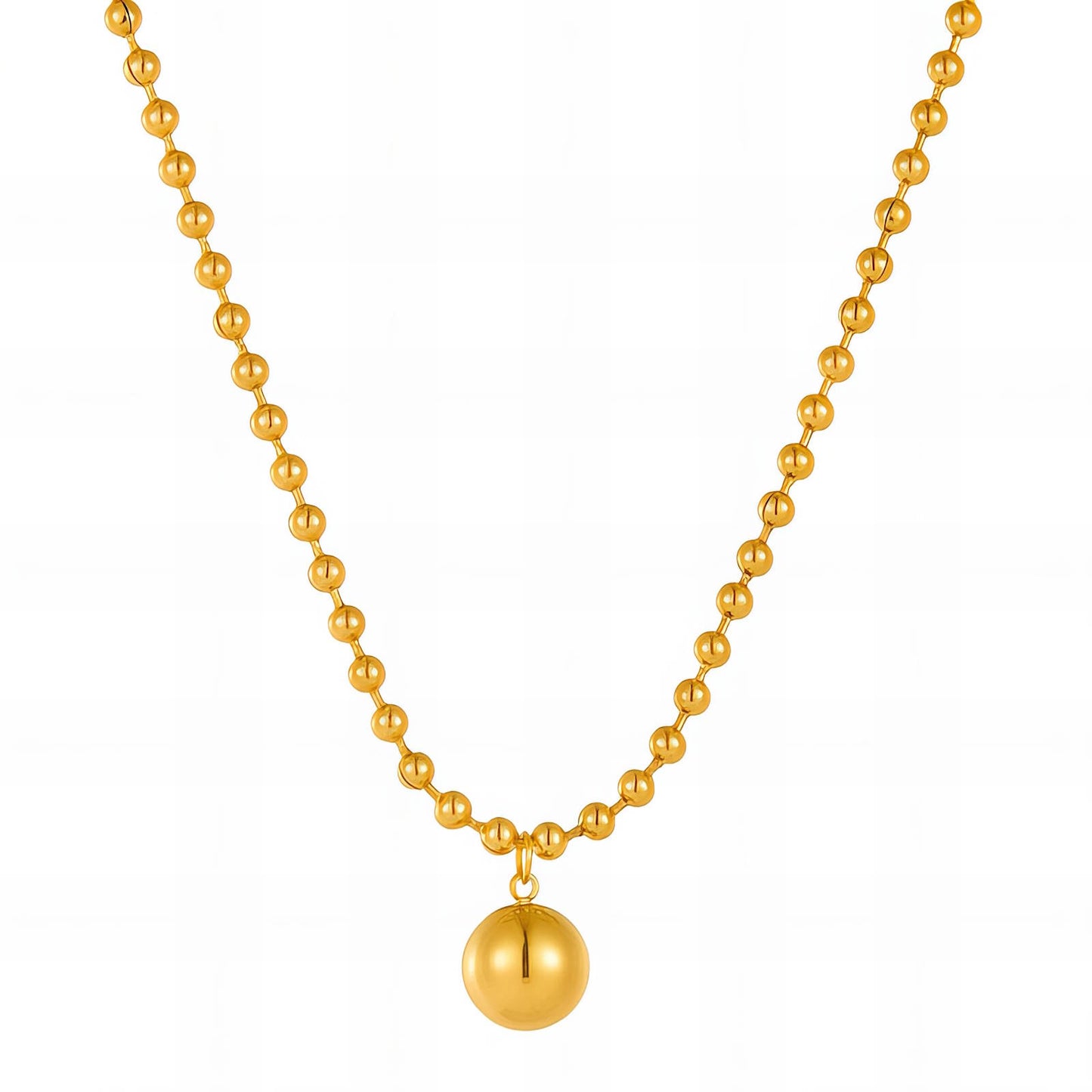 18K gold plated Stainless steel necklace, Intensity 89631-0