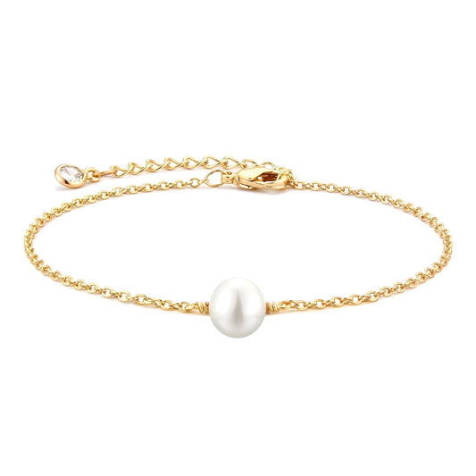 18K gold plated Stainless steel bracelet, Intensity 87136-0