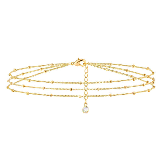 18K gold plated Stainless steel bracelet, Intensity 87140-0