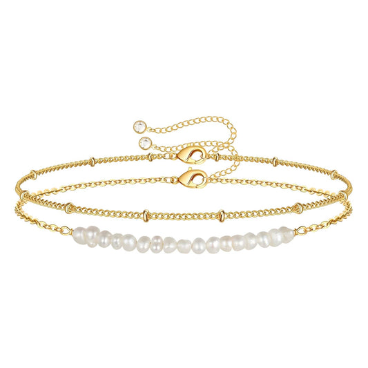 18K gold plated Stainless steel bracelet, Intensity 87169-0