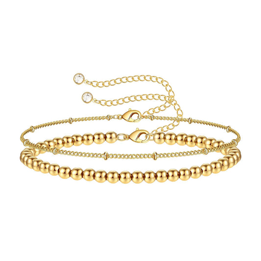 18K gold plated Stainless steel bracelet, Intensity 87171-0