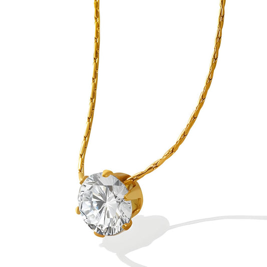 18K gold plated Stainless steel necklace, Intensity 87332-0