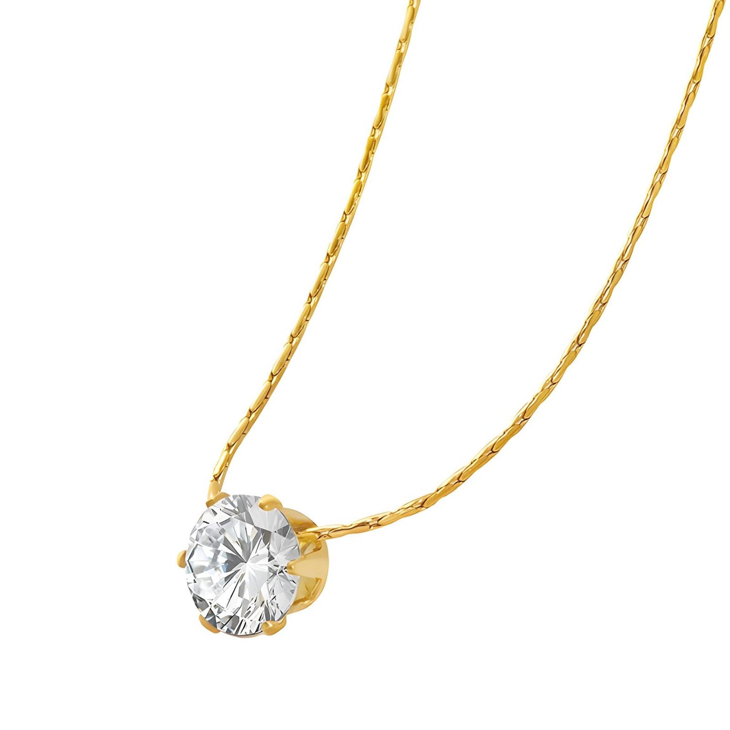 18K gold plated Stainless steel necklace, Intensity 87332-0