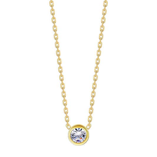 18K gold plated Stainless steel necklace, Intensity 87348-0