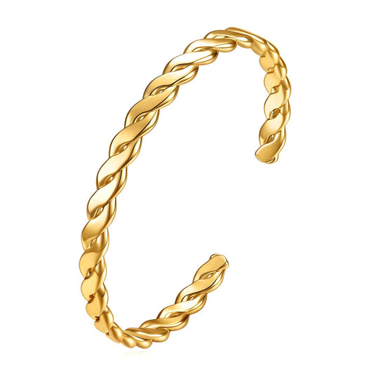 18K gold plated Stainless steel bracelet, Intensity back in stock ,soon 87415-0