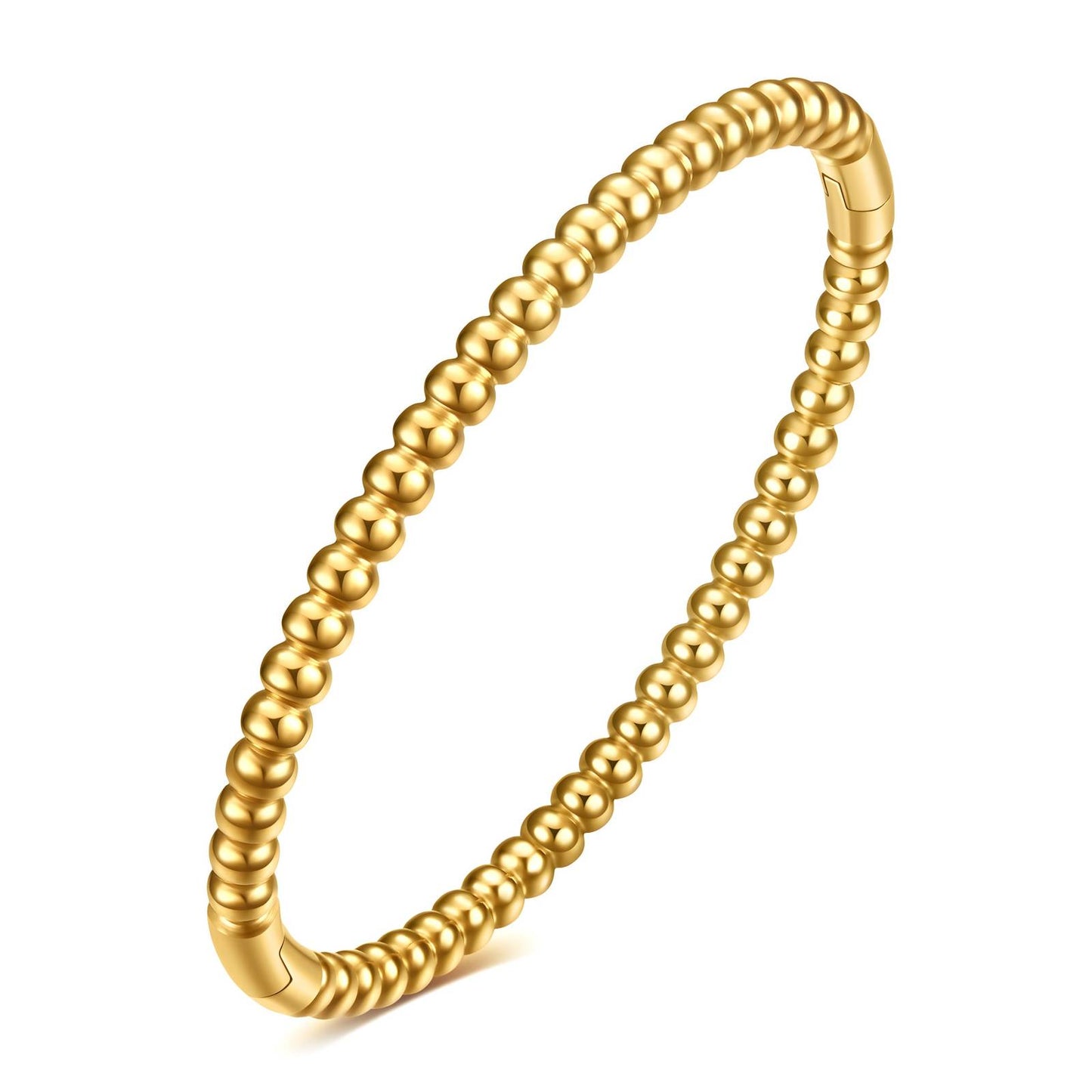 18K gold plated Stainless steel bracelet, Intensity 87424-0