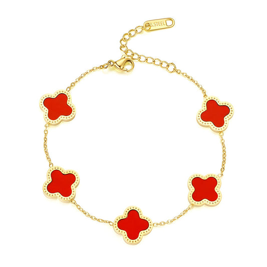 18K gold plated Stainless steel bracelet, Intensity 87705-0