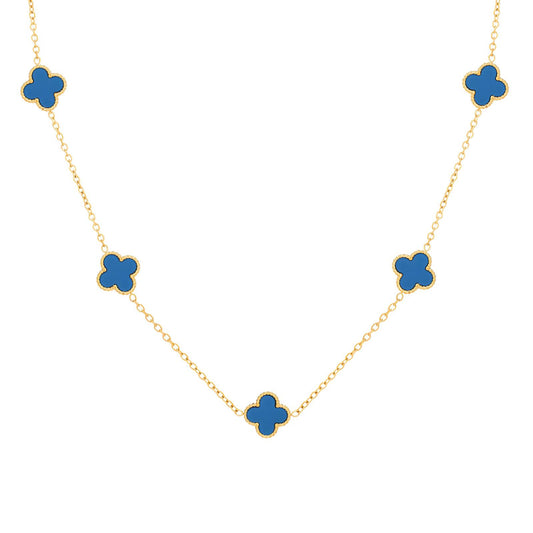 18K gold plated Stainless steel necklace, Intensity 87726-0
