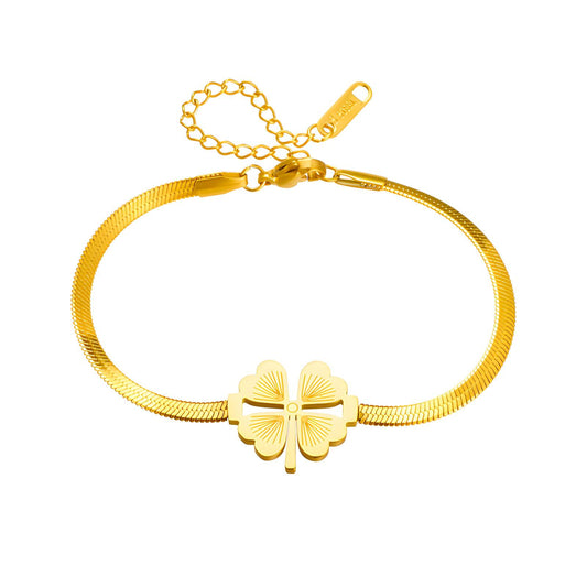 18K gold plated Stainless steel bracelet, Intensity 87918-0