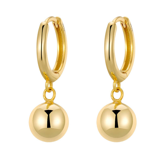 18K gold plated Stainless steel earrings, Intensity 87965-0