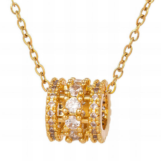 18K gold plated Stainless steel necklace, Intensity 88120-0