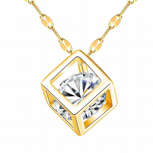 18K gold plated Stainless steel necklace, Intensity 87964-0