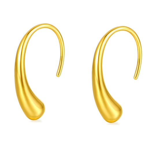 18K gold plated Stainless steel earrings, Intensity 88292-0