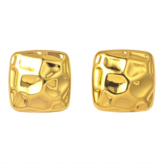 18K gold plated Stainless steel earrings, Intensity 89566-0