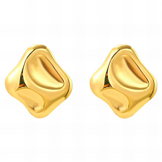 18K gold plated Stainless steel earrings, Intensity 89567-0