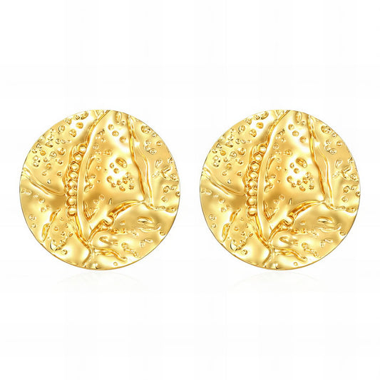 18K gold plated Stainless steel earrings, Intensity 89570-0